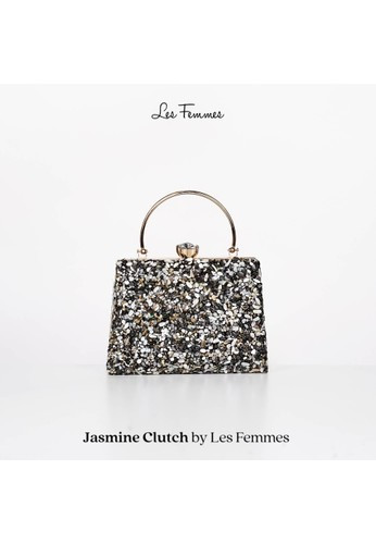 Les Femmes Tas Pesta Wanita / Clutch G462 210701- Colour BLACK