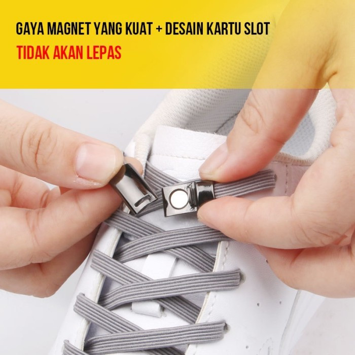 Tali Sepatu Magnet