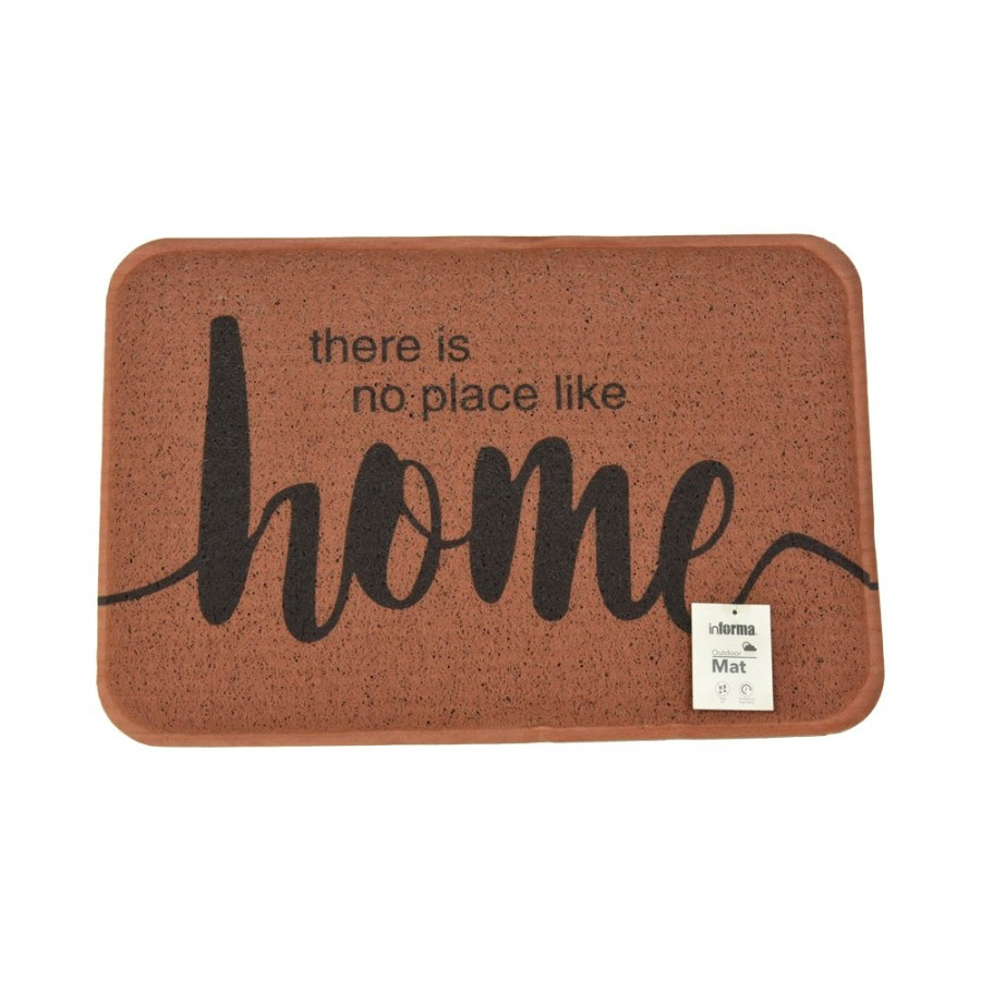 INFORMA KESET PVC MAT PRINT HOME BROWN 40X60CM