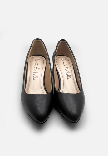 La Vita e Bella Sepatu Pumps Block Heels Wanita Pantofel Formal