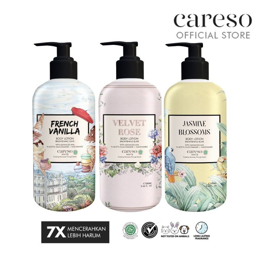 Careso - Trio Lotion Bundle - 3 pcs