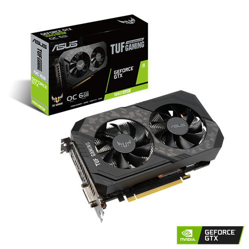 VGA ASUS TUF Gaming GeForce GTX 1660 SUPER OC Edition 6GB GDDR6