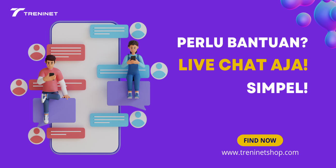Perlu Bantuan? Live Chat Aja!