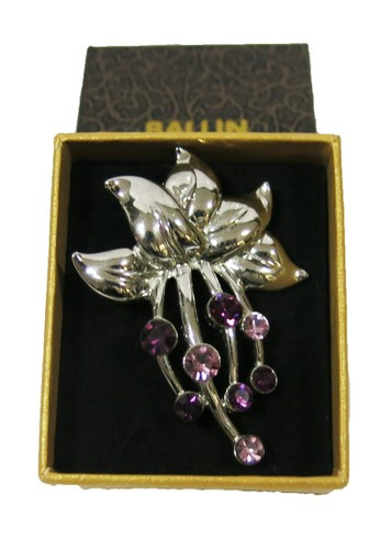 Ballin Bros Wanita BL-BR001-53S Brooch - Silver