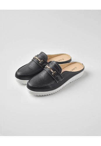 SEIS Lorin Sandal Wanita Slip On - BLACK