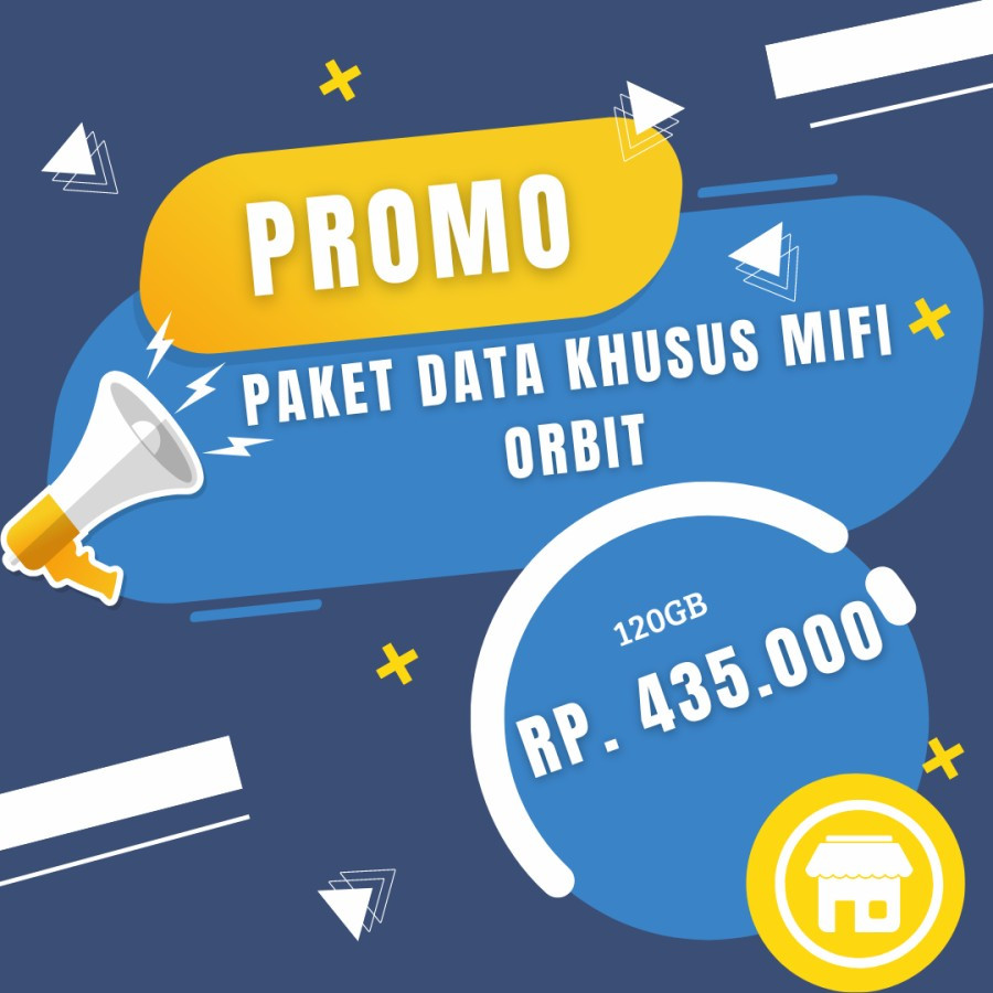 voucher paket data telkomsel orbit mifi 120GB / kuota telkomsel