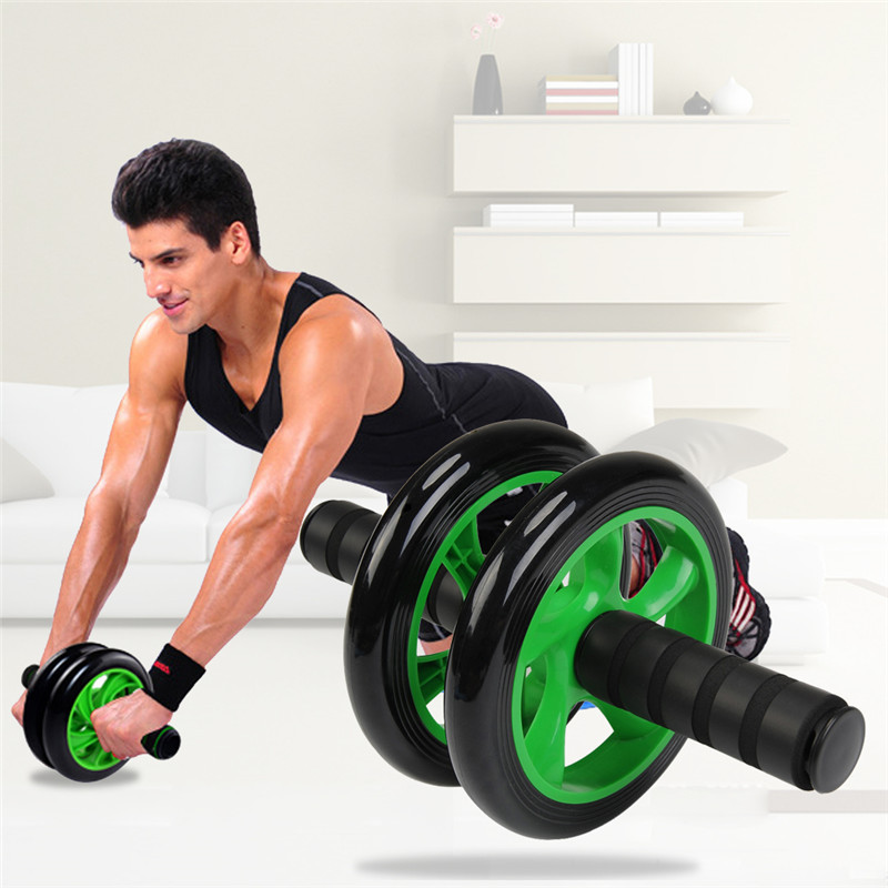 AB Wheel Sport Alat Gym Fitness Roller - YY-1601 - No Color